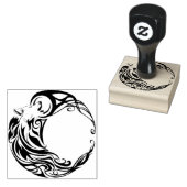 部族の狼 ラバースタンプ (押印)