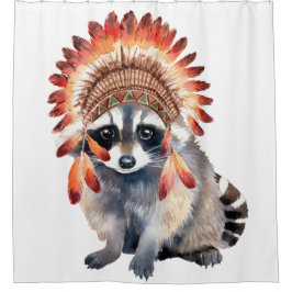 部族の盗賊 シャワーカーテン