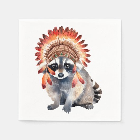 部族の盗賊 スタンダードカクテルナプキン (正面)