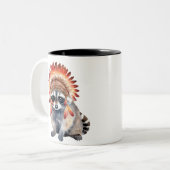 部族の盗賊 ツートーンマグカップ (正面左)