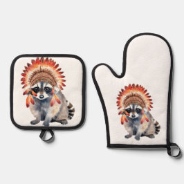 部族の盗賊 鍋つかみ&鍋敷きセット