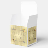 部族の矢は勇敢な赤ちゃんシャワー フェイバーボックス (オープン)