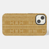 部族の矢印クロスパターン iPhoneケース (裏面横)