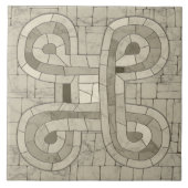 部族の砂モザイクアート タイル (正面)