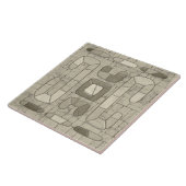 部族の砂モザイクアート タイル (側面)