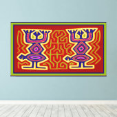 部族の祖先の霊 キャンバスプリント (インサイチュ (ウッドフロア))