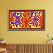 部族の祖先の霊 キャンバスプリント (インサイチュ (リビング))