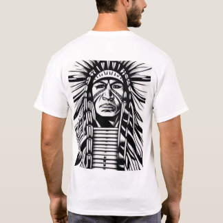 部族の精神：先住民アメリカのシンボル。 Tシャツ