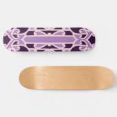 部族の紫 スケートボード (横)