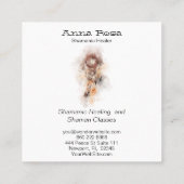 *~*部族の聖シャーマンドリーム捕手シャーマン スクエア名刺 (裏面)