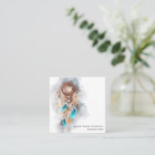 *~*部族の聖シャーメンシャーマンドリームキャッチャー スクエア名刺 (スタンド正面)