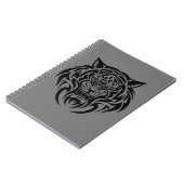 部族の虎の頭 ノートブック (左側)