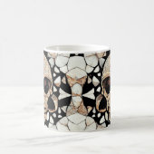 部族の装飾オーナメント |マヤスカルアート コーヒーマグカップ (中央)