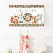 部族の赤ちゃんシャワー 横断幕 (インサイチュ)