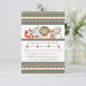 部族の赤ん坊のシャワーが本を持ってくる エンクロージャーカード (スタンド正面)