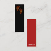 部族の足の指 スキニー名刺 (正面/裏面)