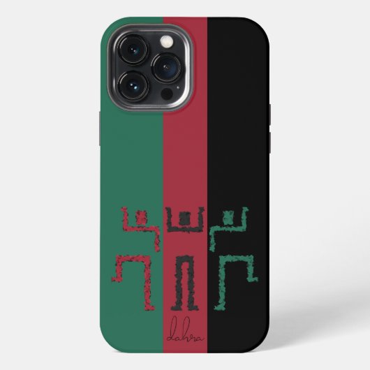 部族の踊り iPhoneケース (裏面)