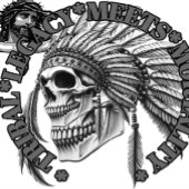 部族の遺産が死亡率を満たす Tシャツ