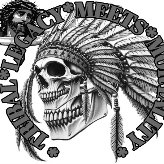 部族の遺産が死亡率を満たす Tシャツ