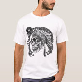 部族の遺産が死亡率を満たす Tシャツ (正面)