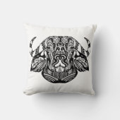 部族の雄牛 クッション (正面)