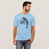 部族の馬 Tシャツ (正面フル)