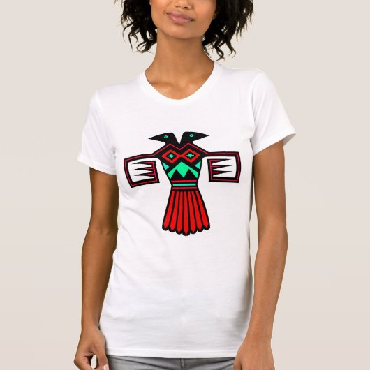 部族の鳥 Tシャツ (正面)