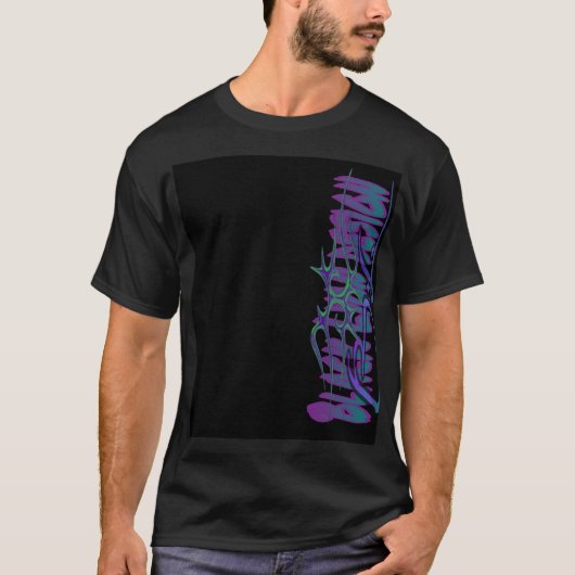 部族のBLデザイン Tシャツ (正面)