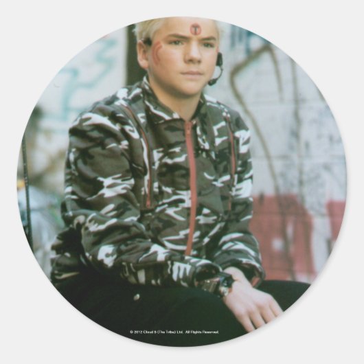 部族を支配する ラウンドシール (正面)