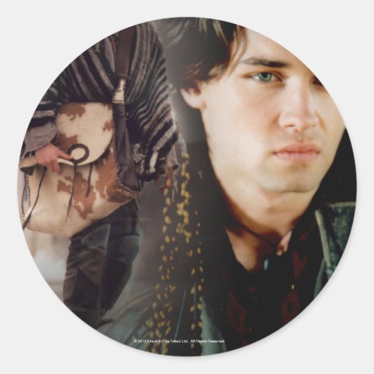 部族を苦しめる ラウンドシール (正面)