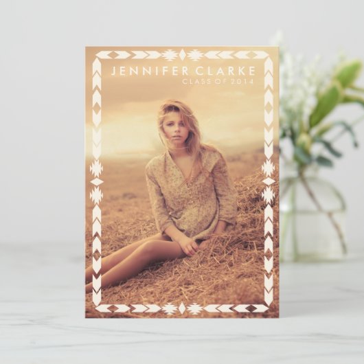 部族アステカグラード |卒業パーティー招待状 招待状 (スタンド正面)