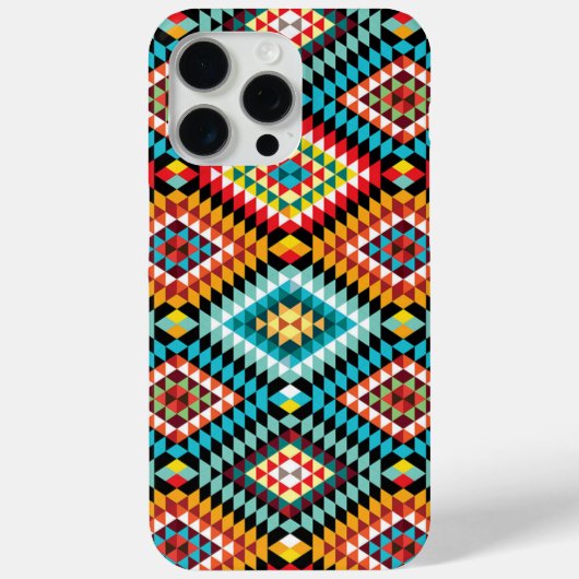 部族アフリカの織物パターン Case-Mate iPhoneケース (裏面)