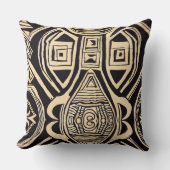 部族アフリカ クッション (正面)