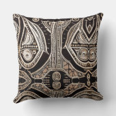 部族アフリカ クッション (裏面)