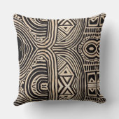 部族アフリカ クッション (裏面)