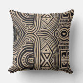 部族アフリカ クッション (正面)