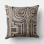 部族アフリカ クッション (裏面)