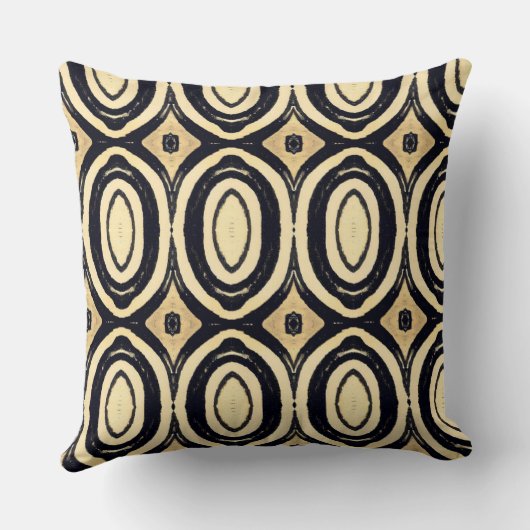 部族アフリカ クッション (裏面)