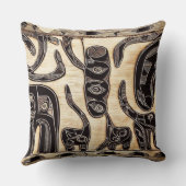 部族アフリカ クッション (裏面)