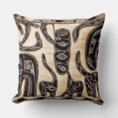 部族アフリカ クッション (正面)