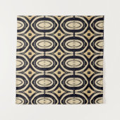 部族アフリカ タペストリー (正面(横))