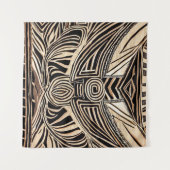 部族アフリカ タペストリー (正面(横))