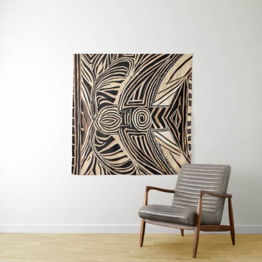 部族アフリカ タペストリー (インサイチュ(横))