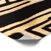 部族アフリカ ポスター (角)