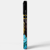 部族アートの火:パタはっきりしたーン Case-Mate iPhoneケース (裏面 / 左)