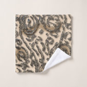 部族エイリアン抽象芸術バスタオルセット バスタオルセット (ウォッシュタオル)