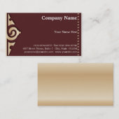 部族エレガントの 名刺 (正面/裏面)