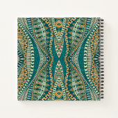 部族エレガントモチーフ ノートブック (裏面)