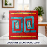 部族カラフルモザイクアート タイル<br><div class="desc">カラフルTribal Mosaic Artカスタマイズの背景色。</div>