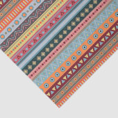 部族カラフル幾何学的パターンティッシュペーパー 薄葉紙 (詳細)